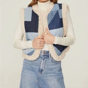 SEA New York patchwork denim vest